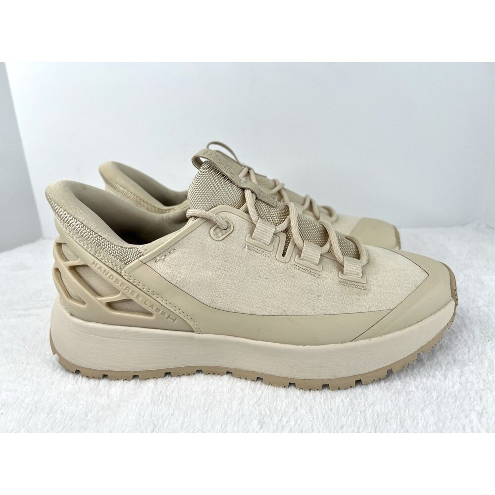Kizik Wasatch Shoes Mens 9 / Womens 10.5 Sand Hands Free Sneakers Comfort